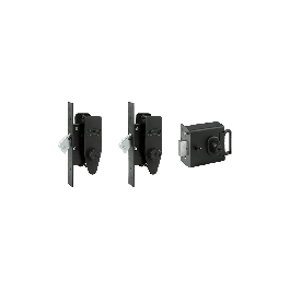 Banham L2000 and M2002 (x2) Lock Set Black