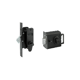 Banham L2000 and M2003 Lock Set Black