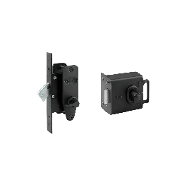 Banham EL4000 + M2003 Lock Set Black