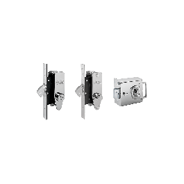 Banham L2000 + M2002 + M2003 Lock Set Polished Chrome
