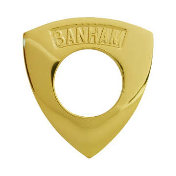 Banham Door Rose Polished Brass