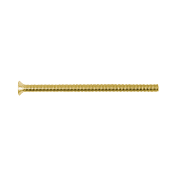 Banham M2002 Ext Escutcheon Screws - Brass