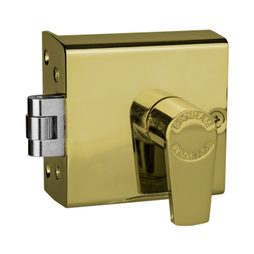 Banham FD5000 Roller Bolt Nightlatch Polished Brass