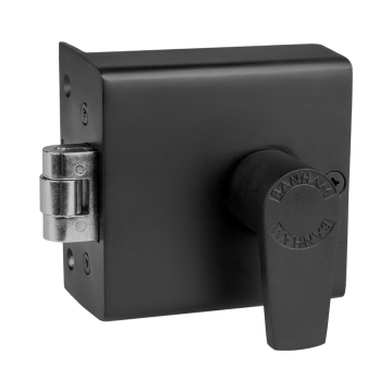 Banham FD5000 Roller Bolt Nightlatch Satin Black