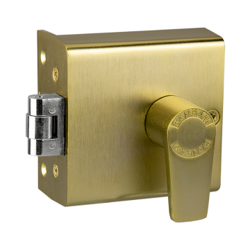 Banham FD5000 Roller Bolt Nightlatch Satin Brass