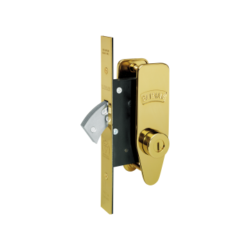 Banham M2002 Deadlock Polished Brass