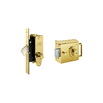 Banham L2000 and M2003 Lock Kit Polished Brass