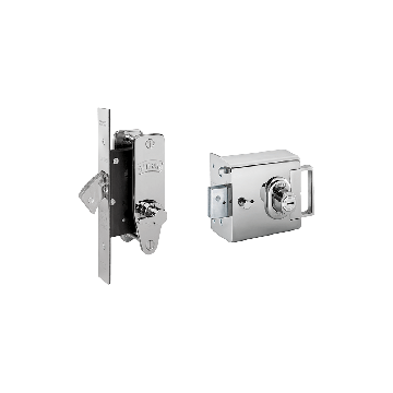Banham L2000 and M2003 Lock Set Polished Chrome
