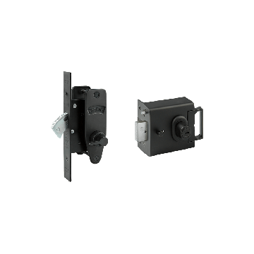 Banham L2000 and M2003 Lock Set Black